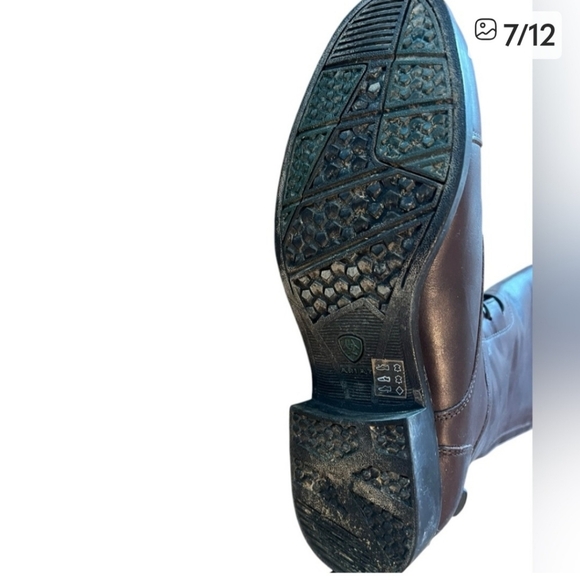 Ariat Heritage Contour II Full Zip Field Boots - Picture 8 of 8